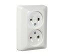 Elko Stikkontakt Dobbel Påvegg 12V - 6910302