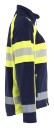 Blåkläder Fleecejakke 4718-1010 Varselklasse 1, Mikrofleece, Dame Marineblå/Gul
