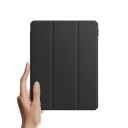 iPad Pro 12.9 2022/2021/2020/2018 Dux Ducis Toby Tri-Fold Smart Folio-etui Svart