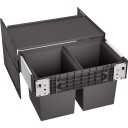 Blanco Select II 60/2 Compact kildesorteringssystem 34 liter sort