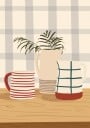 Cozy Kitchen Still Life Plakat / 40x50