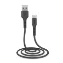 SBS USB-A til Micro-USB Datakabel 10 cm - Svart