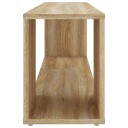 vidaXL TV-benk sonoma eik 100x24x32 cm sponplate
