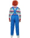 Lisensiert Chucky Kostyme til Mann Medium
