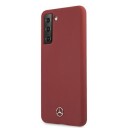 Mercedes Mehcs21ssilre S21 G991 Rød/Rød Hardcase Silicone Line
