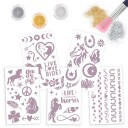 Miss Melody Glitter Tattoo Set  NIGHT HORSES  0412657 