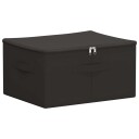 vidaXL Lagringsboks Antrasitt 43 x 34 x 23 cm Ikke-vevd stoff