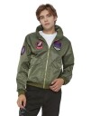 Maverick Bomber Jacket Lisensiert Top Gun Kostymejakke til Mann Strl Large