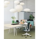 Vitra   Rotary Brett Pale Rose Lampemesteren