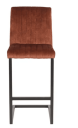 Trend Collection Milo Barstol Lav Rust Velour