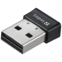 Sandberg Micro WiFi USB Nettverksadapter 650 Mbps USB 2.0
