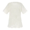 Comme des Garçons Dame Topper Hvit M,