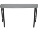 Zone Denmark Disc benk 80x33x45cm sort