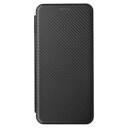Samsung Galaxy A23 Flip-deksel Karbonfiber Svart