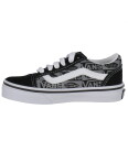 Vans Sko Old Skool Logo Black/Grey 31 Sko Flerfarget Grå Svart