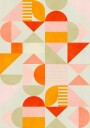 Bauhaus Fun Pastel Plakat Plakat / 30x40cm