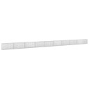 vidaXL Gabion med 3,5 mm wire og 5x2,5 cm nett 950x20x50 cm