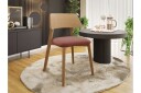 Flannery Spisestol - Rosa/Beige