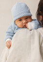Marmar Belita newborn body modal pointelle – gentle white 68