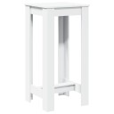  Barbord hvit 51x50x103,5 cm konstruert tre