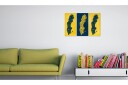 Bilde Malt Kart Over Sverige Triptyk 60x40   Artgeist sp. z o. o.