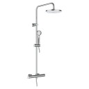 Laufen Therm dusjsett, vannbesparende, krom