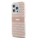 DKNY IML Mono & Stripe MagSafe-etui for iPhone 13 Pro / 13 - rosa