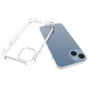 Støtsikkert iPhone 14 TPU-deksel Gjennomsiktig