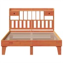  Sengeramme uten madrass brun 150x200 cm heltre furu 8721158382818