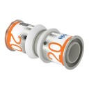 Uponor S-Press-hylse PPSU 20 mm Rørdel for Vannsystemer