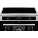 Electrolux LKI6489NOX Induksjonskomfyr med Pyrolys og Hob2Hood Rød
