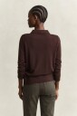Gant Extrafine Merino Cardigan   Brown   M