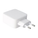 DACOTA PLATINUM HURTIG VEGGLADER 2 PORTERUSB-C/USB-A 20/12 W, HVIT