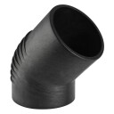Geberit 75 mm Silent Bend 45° Rørdel med Lyddemping