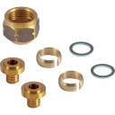 IFÖ SIGN klemring for PEX 15/16mm metall hvit