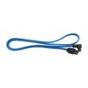 Eletra SATA M M90 50CM kabel Flat blå