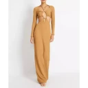 Patbo Dame Kjoler Brun L,