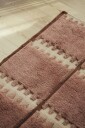 Layered Lilly Wool rug 300x400 cm Rust