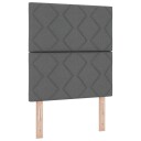  LED Hodegavl Diamond Blocks Design Mørke Grå 80 cm Stoff