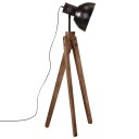  Gulvlampe 25 W svart 45x45x120 cm E27