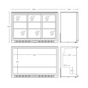 Scandomestic Backbar / Bar kjøleskap SC 311 SLE