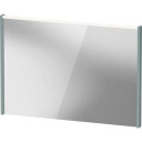 Duravit D Code speil med lys øverst 100 x 700 mm fjordgrønn