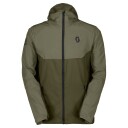 SCOTT Explorair Light Windbreaker sykkeljakke hay green/fir green herre