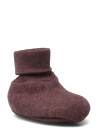 Fixoni Footies - Single Layer - Burgundy - 3-6M