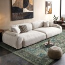 Flatvevd teppe   Birjand grønn Størrelse: 190 x 280 cm