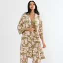 Triumph   Morgenkåpe Aura Spotlight Robe 01   Grønn