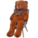 Myk plysjbamse XXL brun - 175 cm