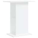 Akvariumstativ Hvit 60.5X36X72.5 cm Konstruert Tre