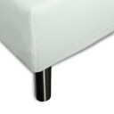 Nordstrand Home Stretchlaken 90x200x40 cm Hvit laken 100% Bomull strekklaken