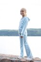 Vilje & Ve Hermine Velour Slengbukse Ice Blue (128 / 8 år)